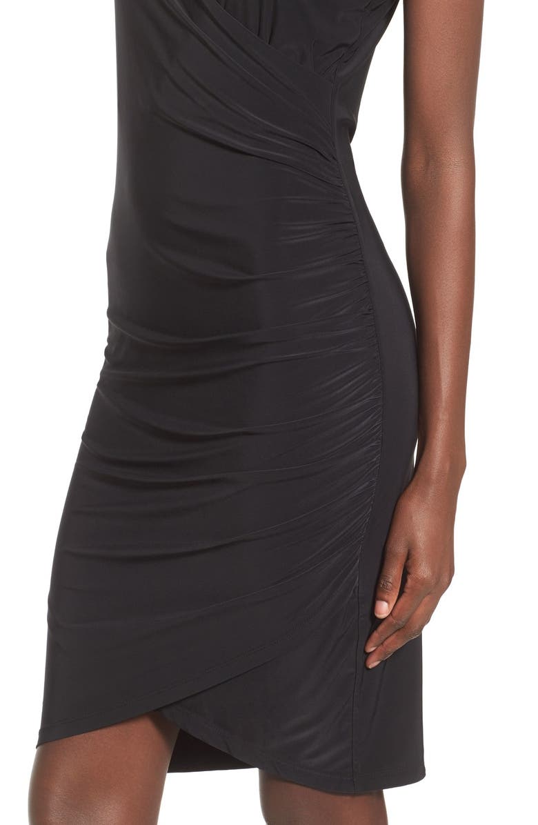 Leith Spaghetti Strap Wrap Dress, Alternate, color,