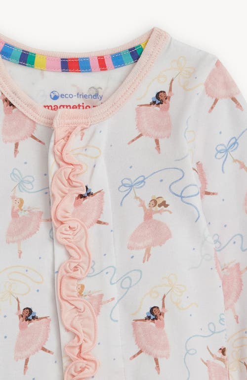Magnetic Me Pretty Plies Magnetic Footie In White