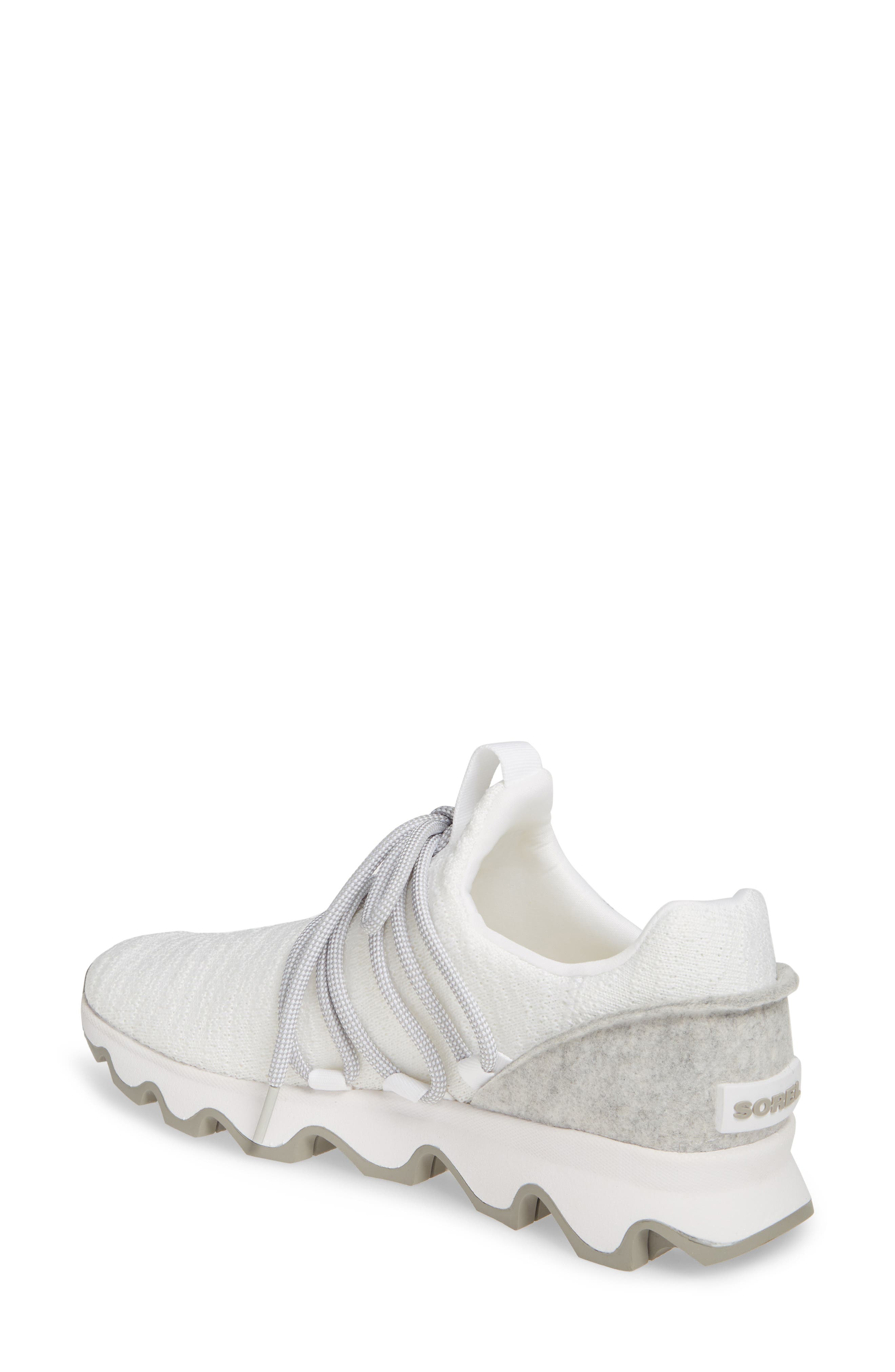 Kinetic Sneaker, Alternate, color, WHITE
