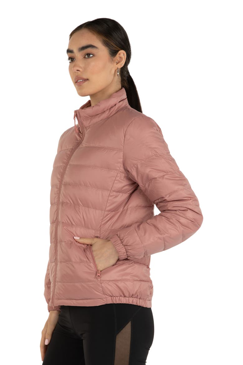 Urbaneer Down Jacket, Alternate, color, Pink Satin