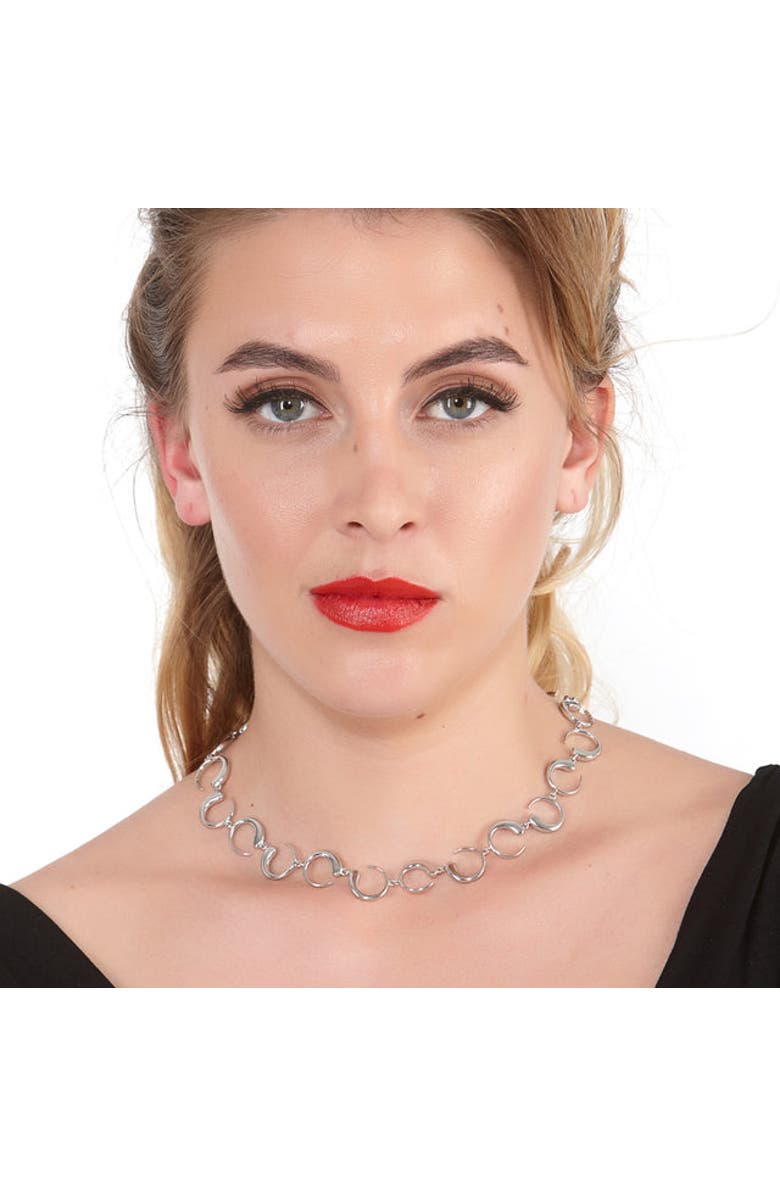 Lucy Quartermaine Luna Necklace, Alternate, color, Sterling Silver