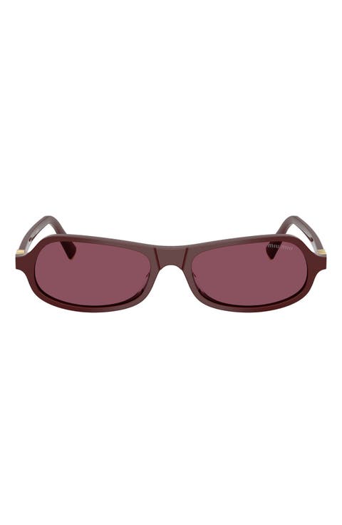 55mm Irregular Sunglasses