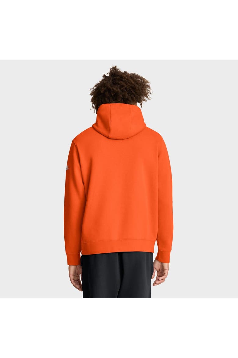 Men's Nike Orange Cleveland Browns Club Fleece Pullover Hoodie, Alternate, color, Orange