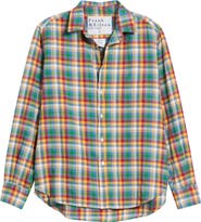 Frank & Eileen Eileen Check Cotton Flannel Button-Up Shirt