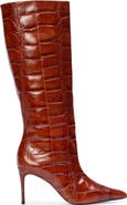 BLACK SUEDE STUDIO Ember 80 Croc Boot