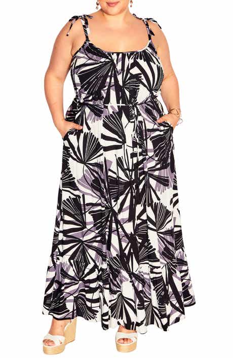 City Chic Tilly Floral Maxi Sundress