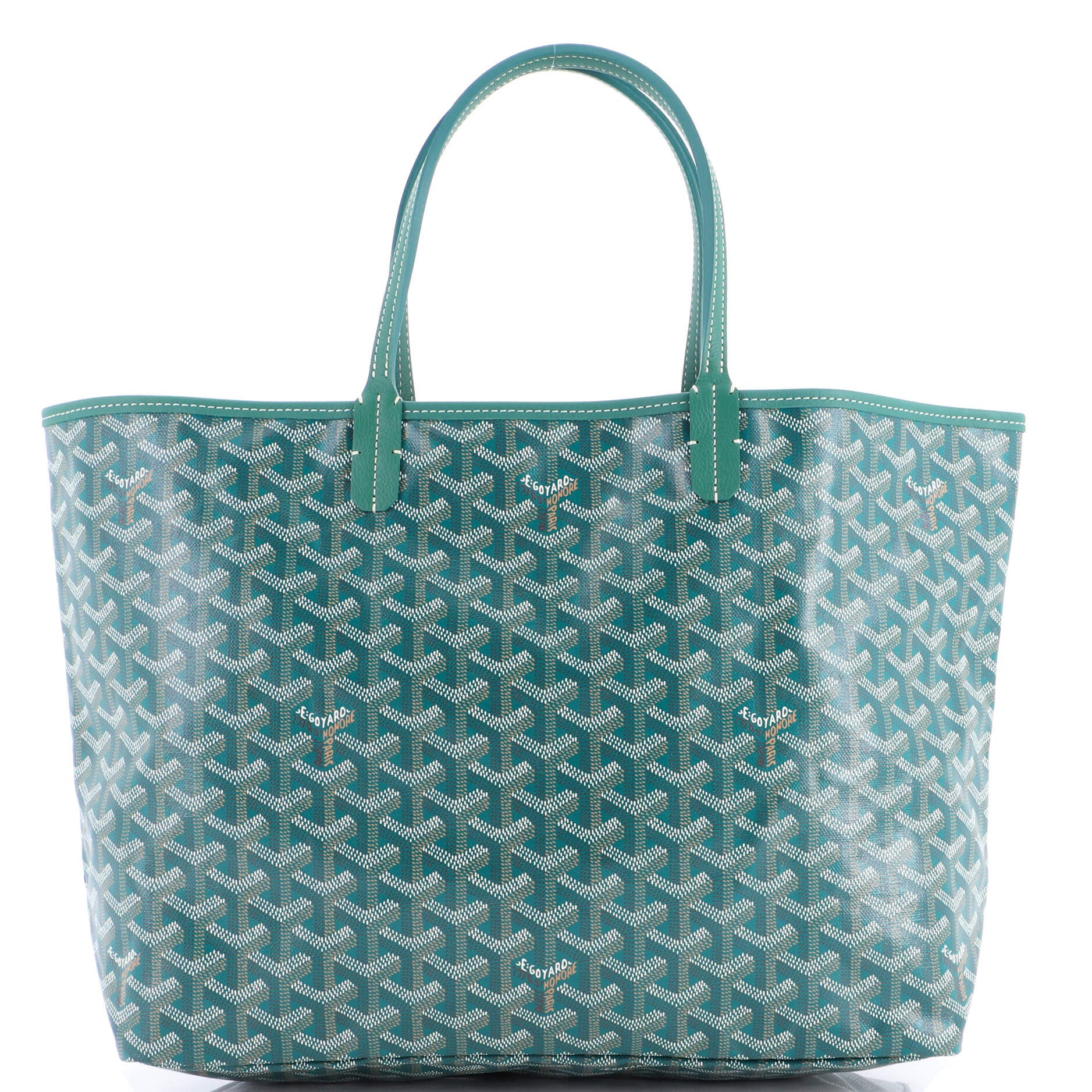 Pre-Owned Goyard Saint Louis Tote Coated Canvas PM, Main, color, 