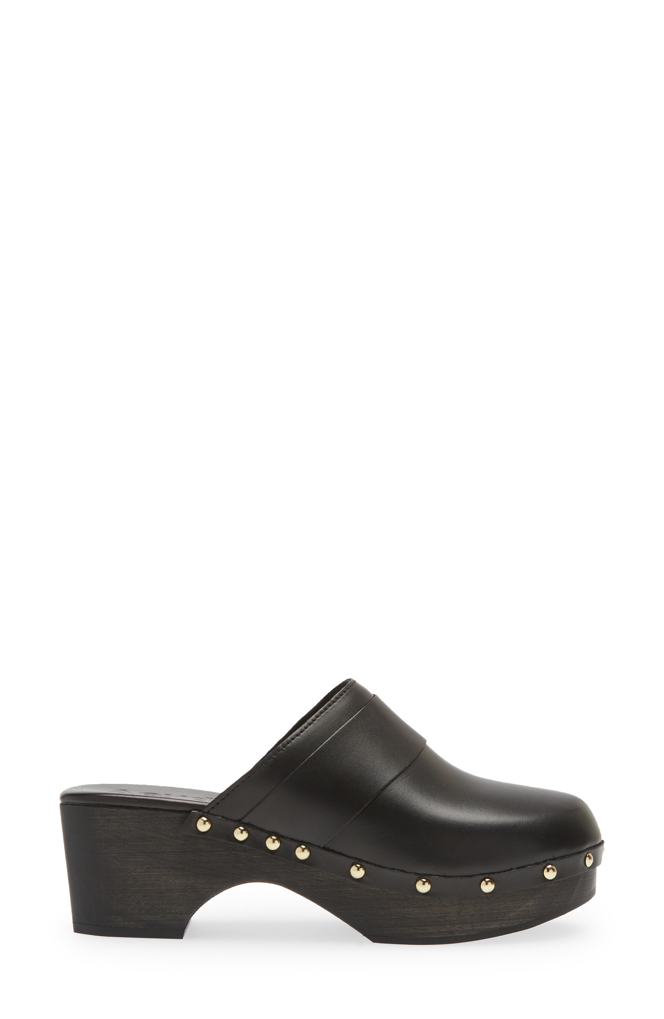 Bibi Platform Mule, Alternate, color, BLACK