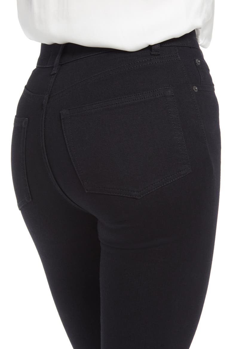 Harper High & Skinny Jeans, Alternate, color, BLACK