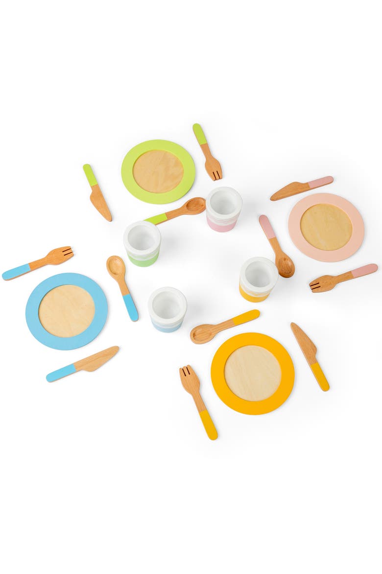 Dinner Service Set, Alternate, color, Multicoloured