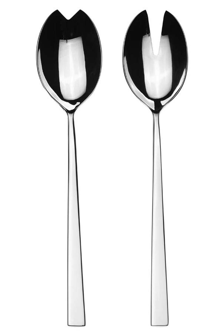 Salad Servers, Main, color, STAINLESS SHINY