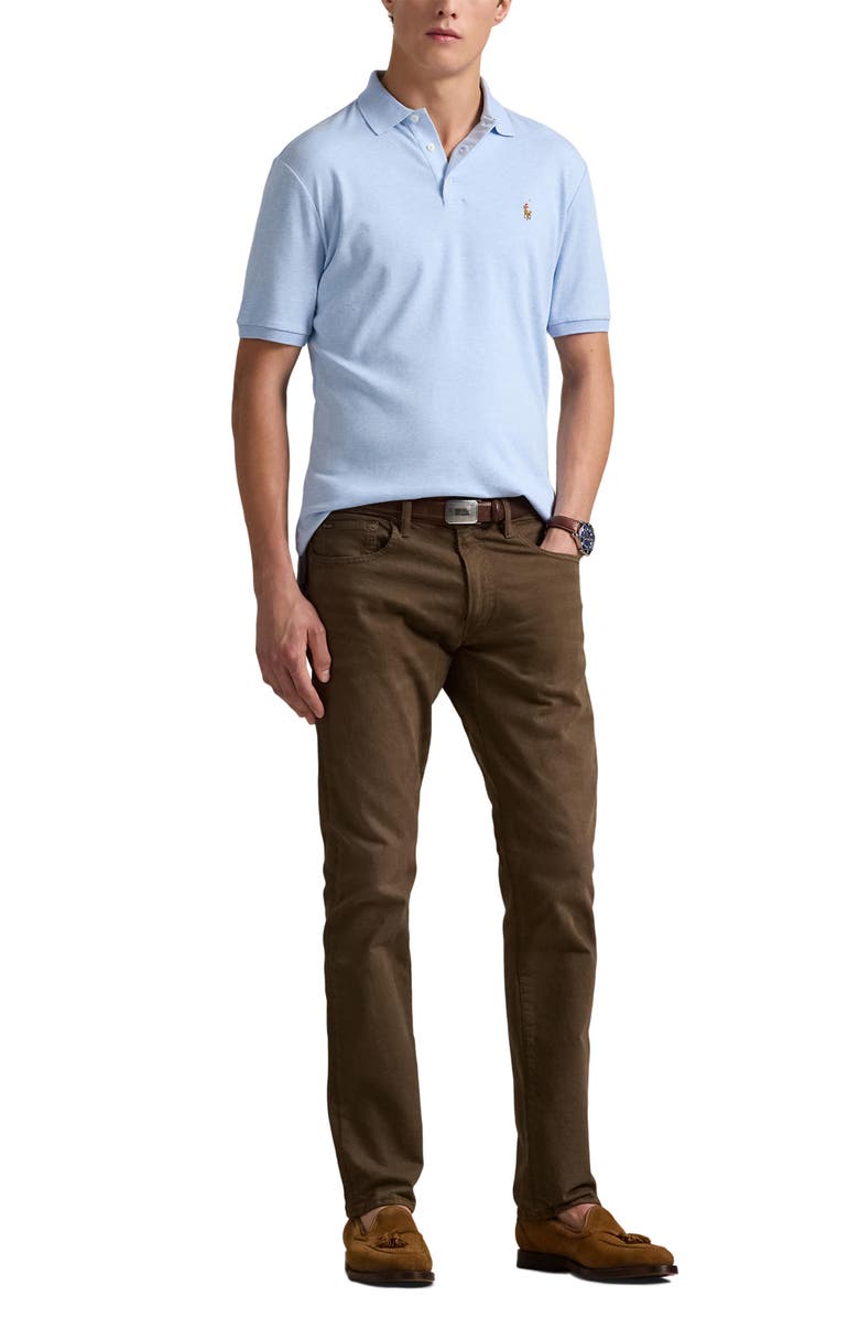 Polo Ralph Lauren Varick Slim Straight Jeans, Alternate, color, Chestnut