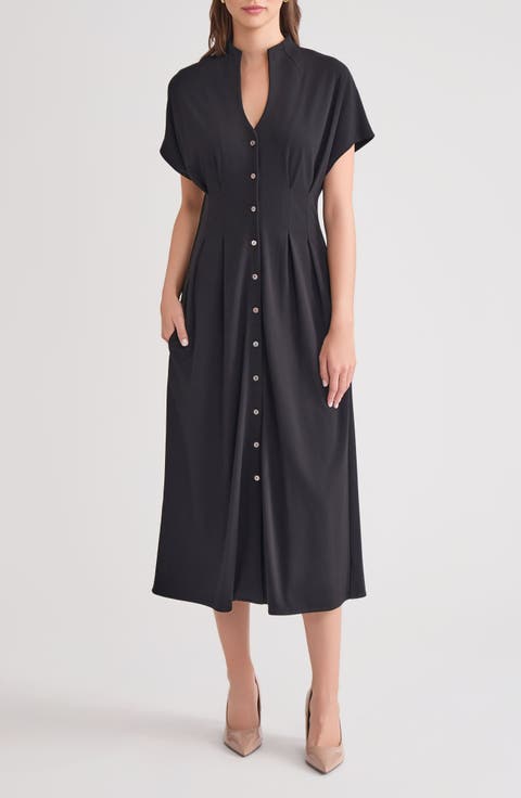 A-Line Midi Dress