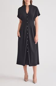Misook A-Line Midi Dress