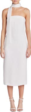 Endless Rose Choker Tie Sleeveless Midi Dress