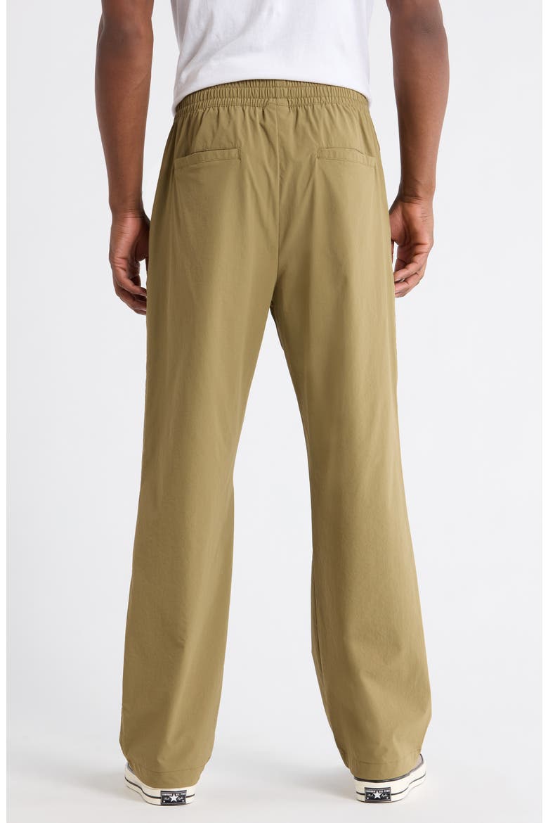 Tim Stretch Nylon Drawstring Pants, Alternate, color, GREEN