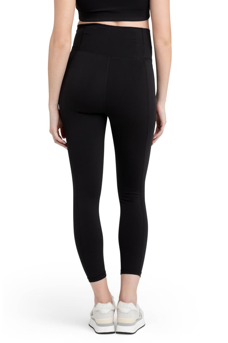 Tempo Crop Legging, Alternate, color, BLACK