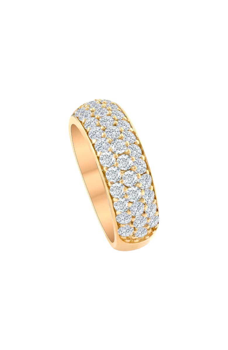 Bliss Diamond 1 3/4Ct Pave Diamond Lab Grown Wedding Anniversary Ring 14k Gold, Alternate, color,