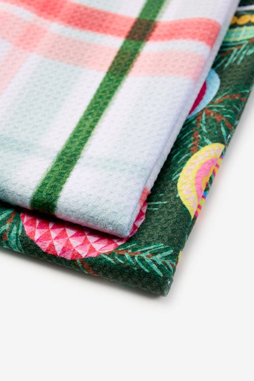 Geometry Kitchen Tea Towel Set In Multi