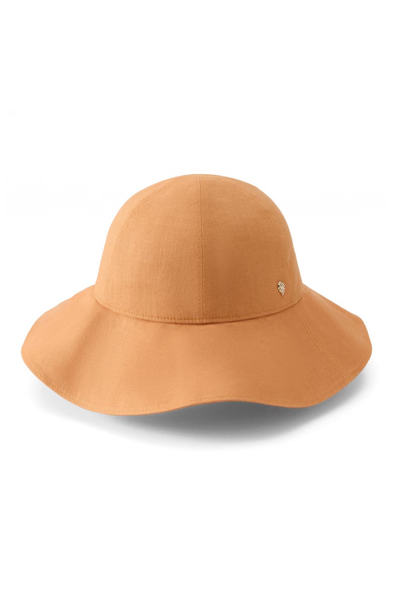 Nikini UPF 50+ Linen Hat, Main, color, SALMON