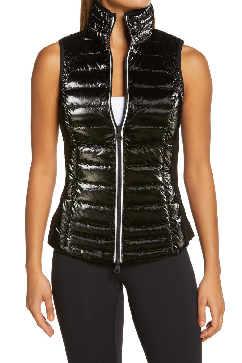 Breakthrough Puffer Vest, Main, color, BLACK
