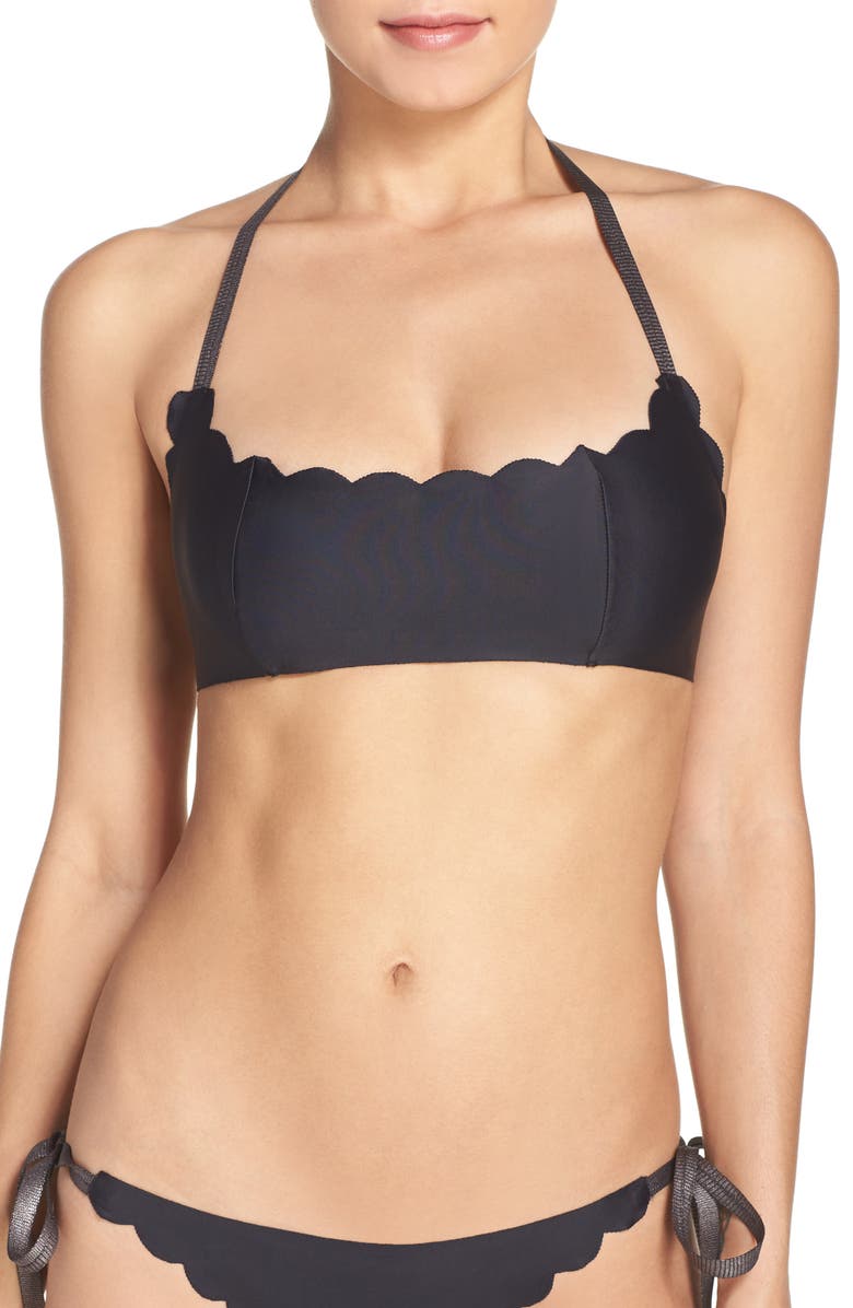 PilyQ Reversible Halter Bikini Top, Alternate, color, 