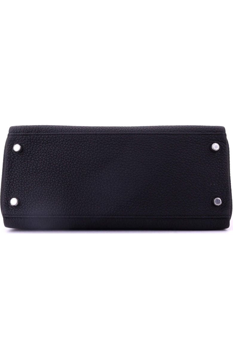 Pre-Owned Hermes Kelly Handbag Black Togo with Palladium Hardware 28, Alternate, color,