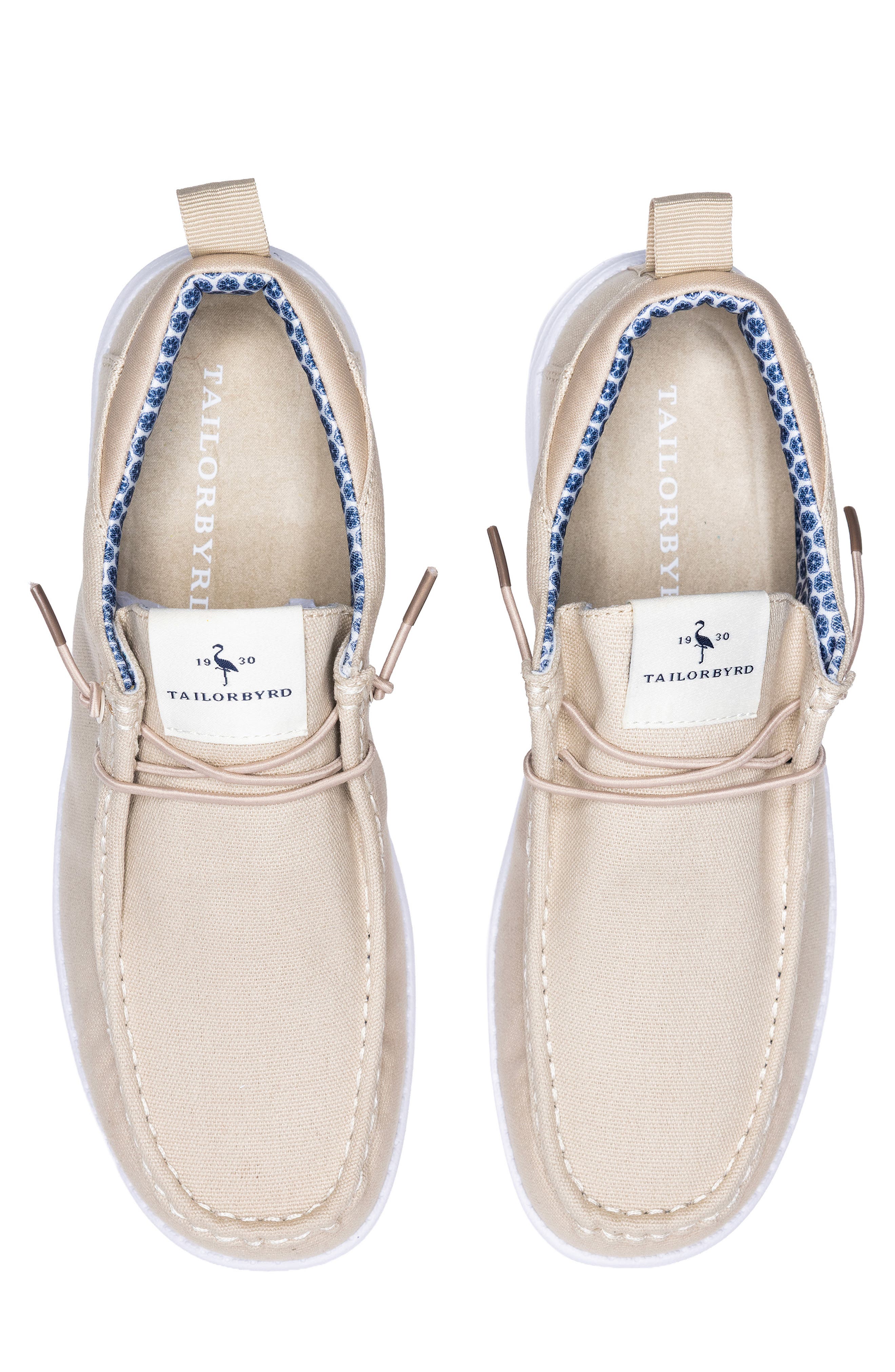 TailorByrd Guy Canvas Boat Shoe, Alternate, color, Taupe