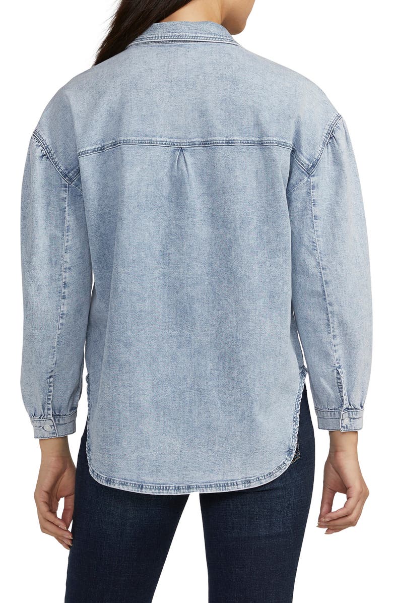 JAG Relaxed Denim Button-Up Shirt, Alternate, color, 