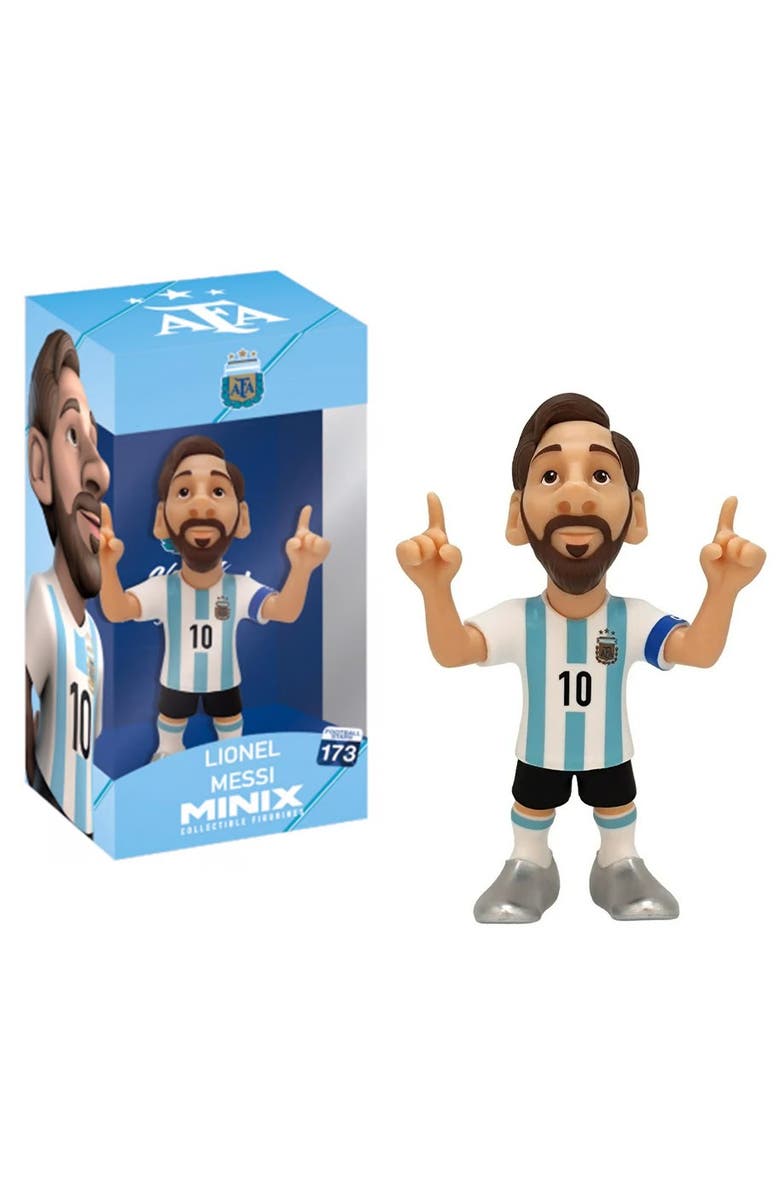 Minix Lionel Messi (Argentina) Minix 4.5-Inch Vinyl Soccer Figure, Main, color, Multi-Color