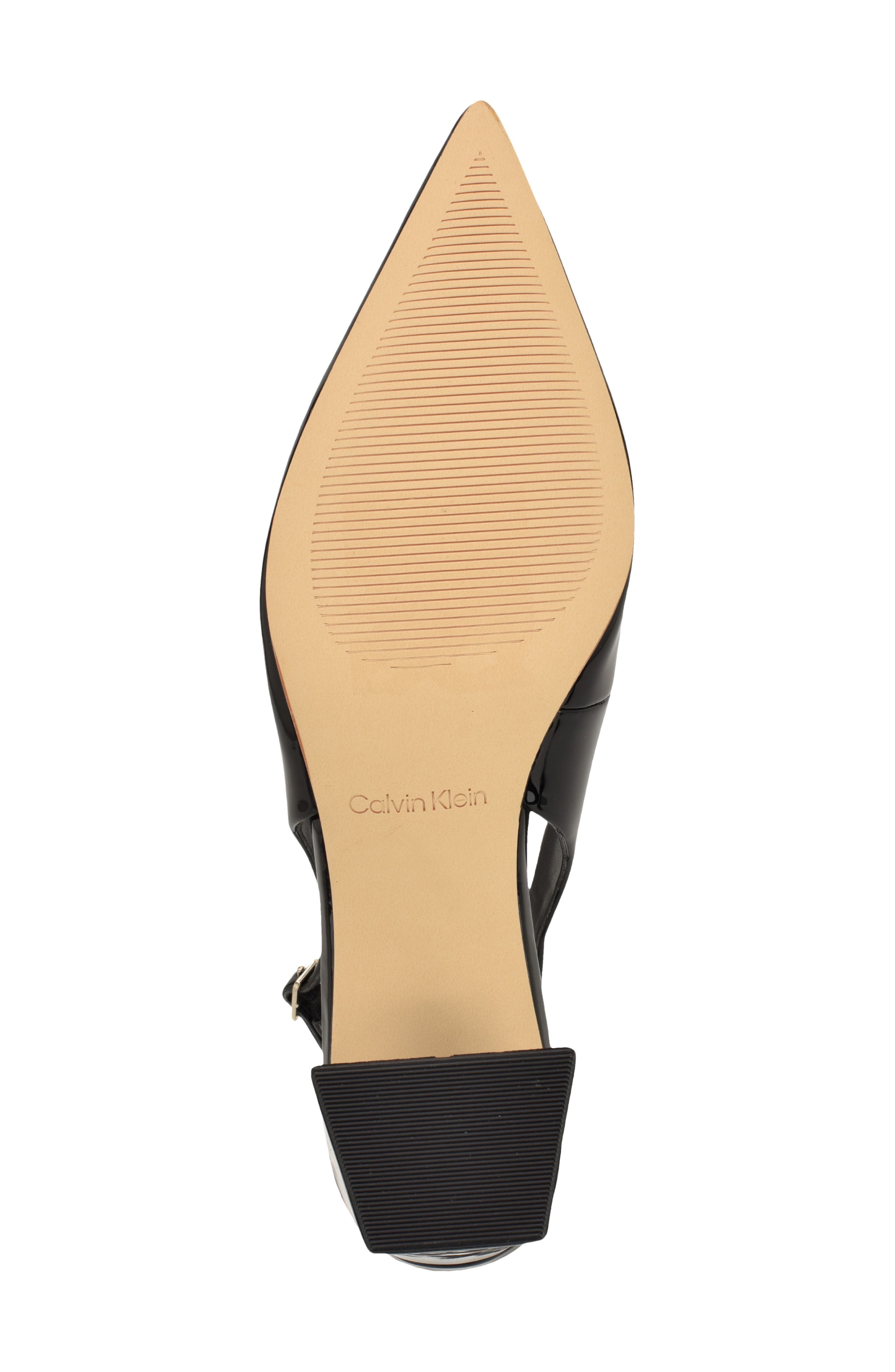 Calvin Klein Sarra Slingback Pointed Toe Pump, Alternate, color, 