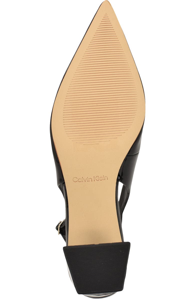 Calvin Klein Sarra Slingback Pointed Toe Pump, Alternate, color,