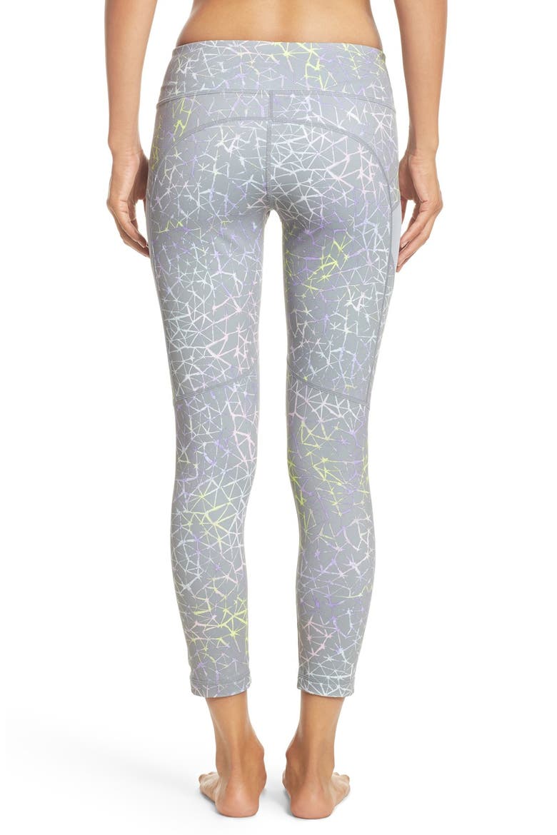 Mystique Crop Leggings, Alternate, color, GREY WOLF CONSTELLATION PRINT