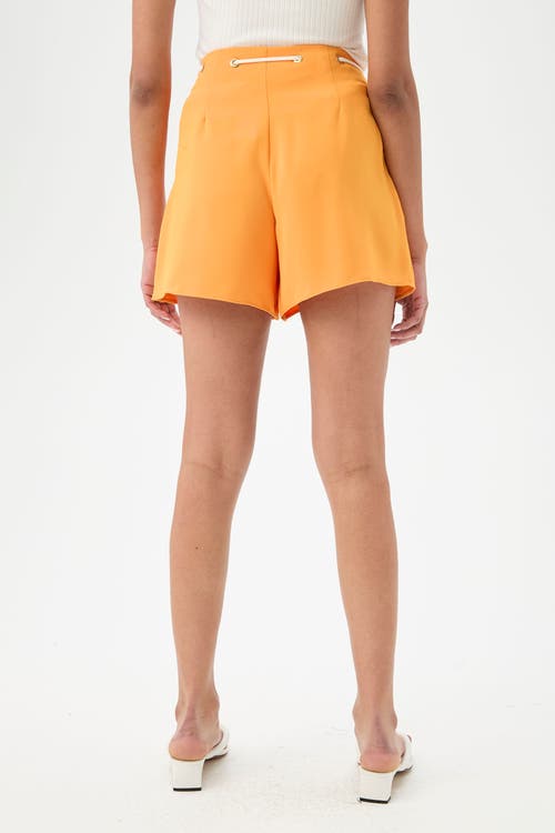 Trina Turk Pommes Drawstring Short In Cap Clementine