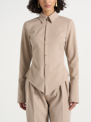 Manière De Voir Sonia Tailored Cinch Shirt