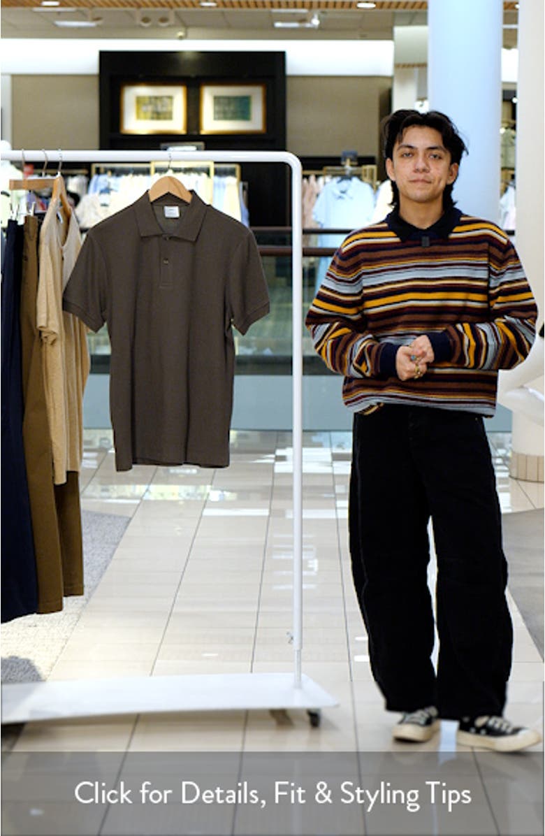 Regular Fit Rib Cotton Polo, sales video thumbnail