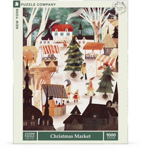 Christmas Market 1000 Piece Puzzle