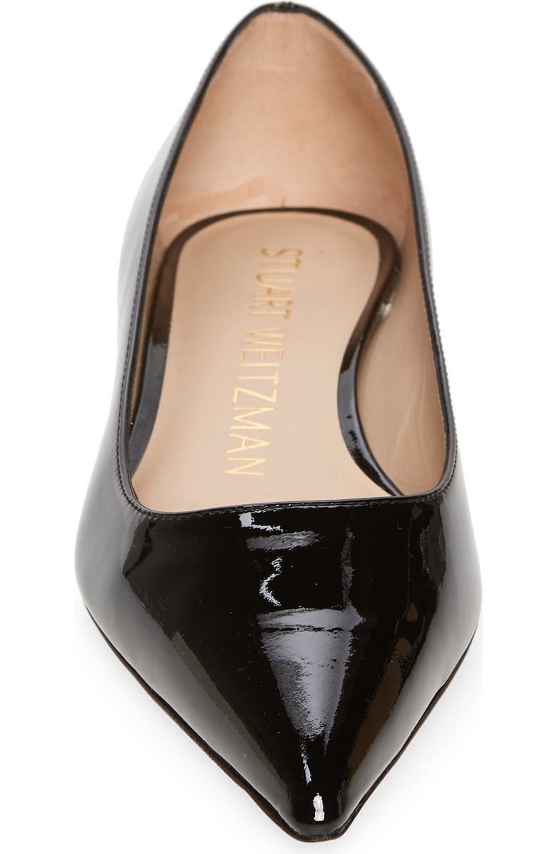 Stuart Weitzman Stuart Pointed Toe Flat, Alternate, color,