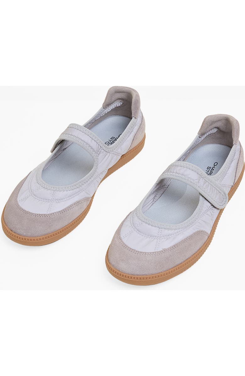 Charlotte Stone Garcia Ballet Sneaker, Main, color, Fog