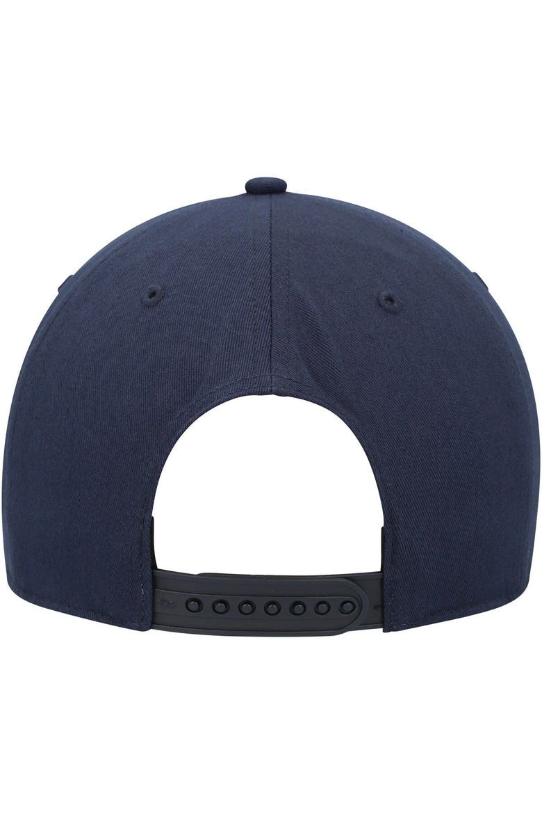 Men's '47 Navy New Orleans Pelicans Hitch Snapback Hat, Alternate, color, Navy