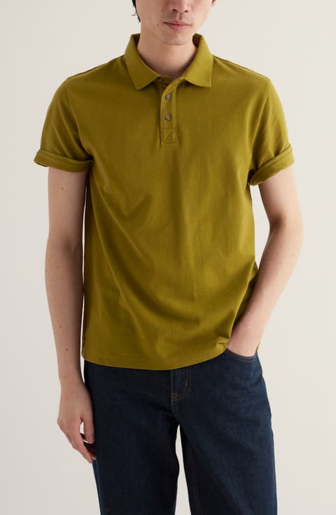 Balefire Organic Cotton Piqué Polo