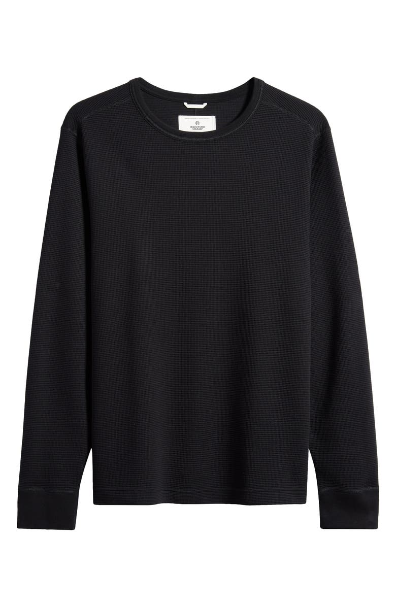 Reigning Champ Lightweight Waffle Long Sleeve T-Shirt, Alternate, color, 