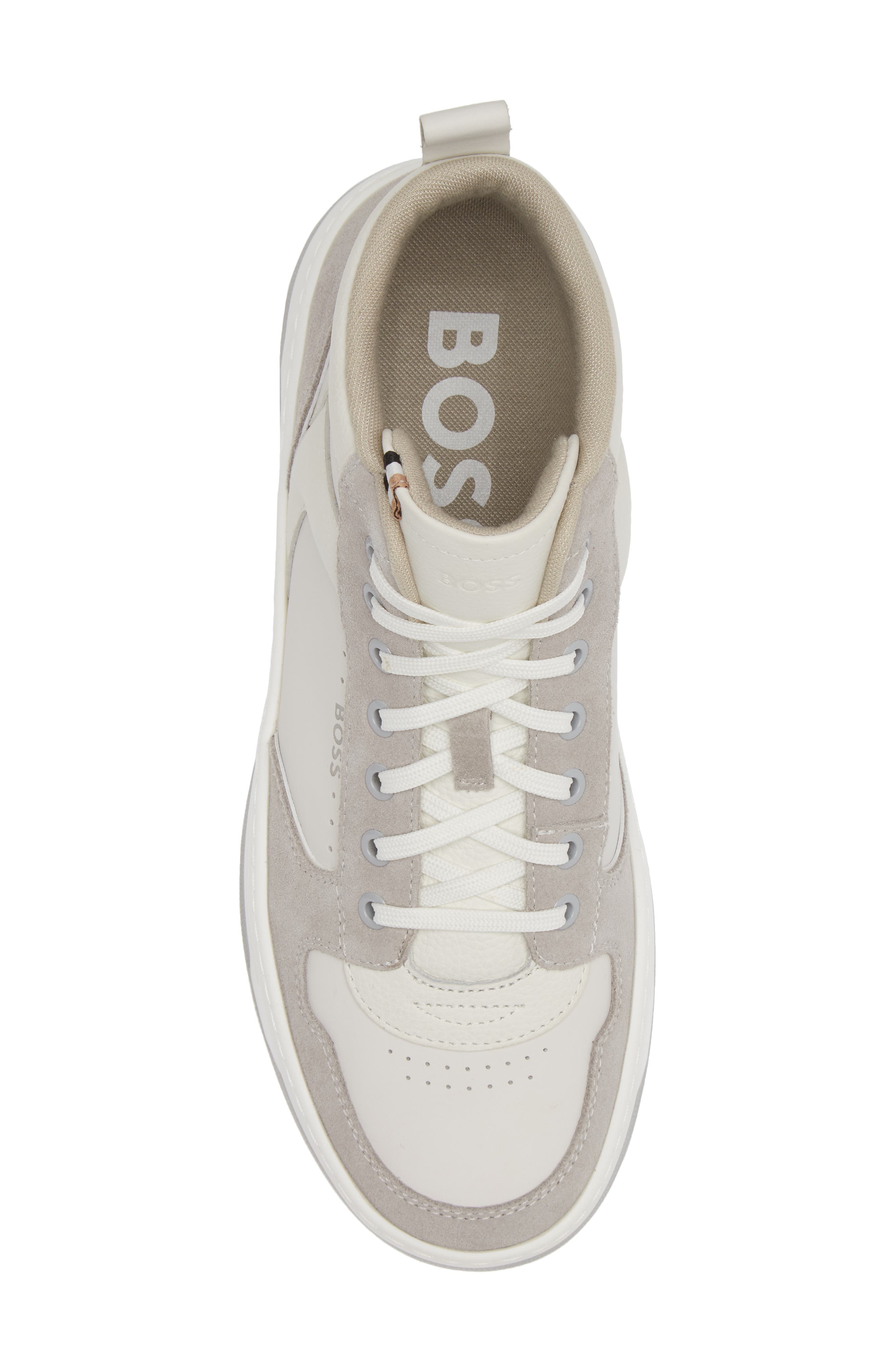 BOSS Baltimore High Top Sneaker, Alternate, color, 