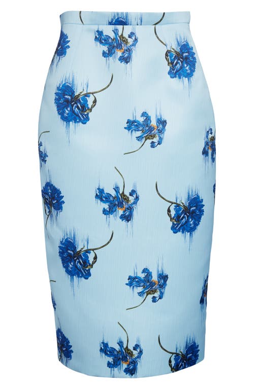EMILIA WICKSTEAD EMILIA WICKSTEAD LORELEI FLORAL PENCIL SKIRT 