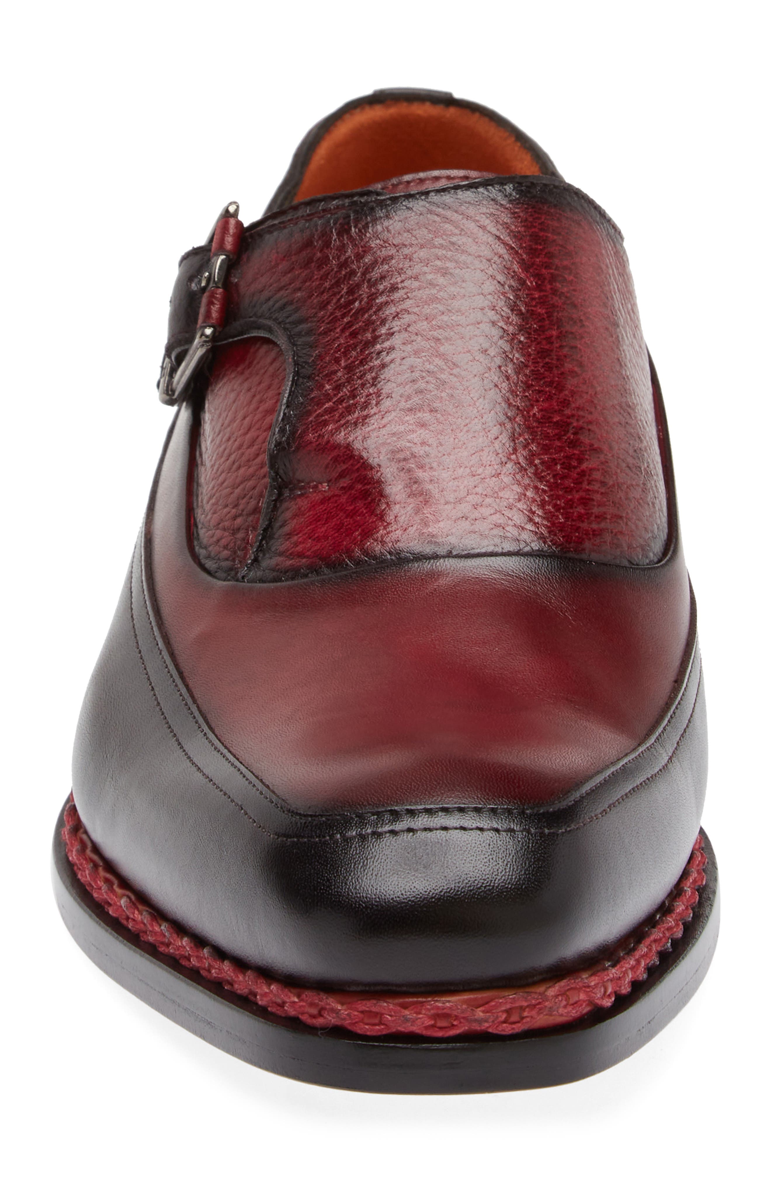 Mezlan Artesano Monk Strap Shoe, Alternate, color, 