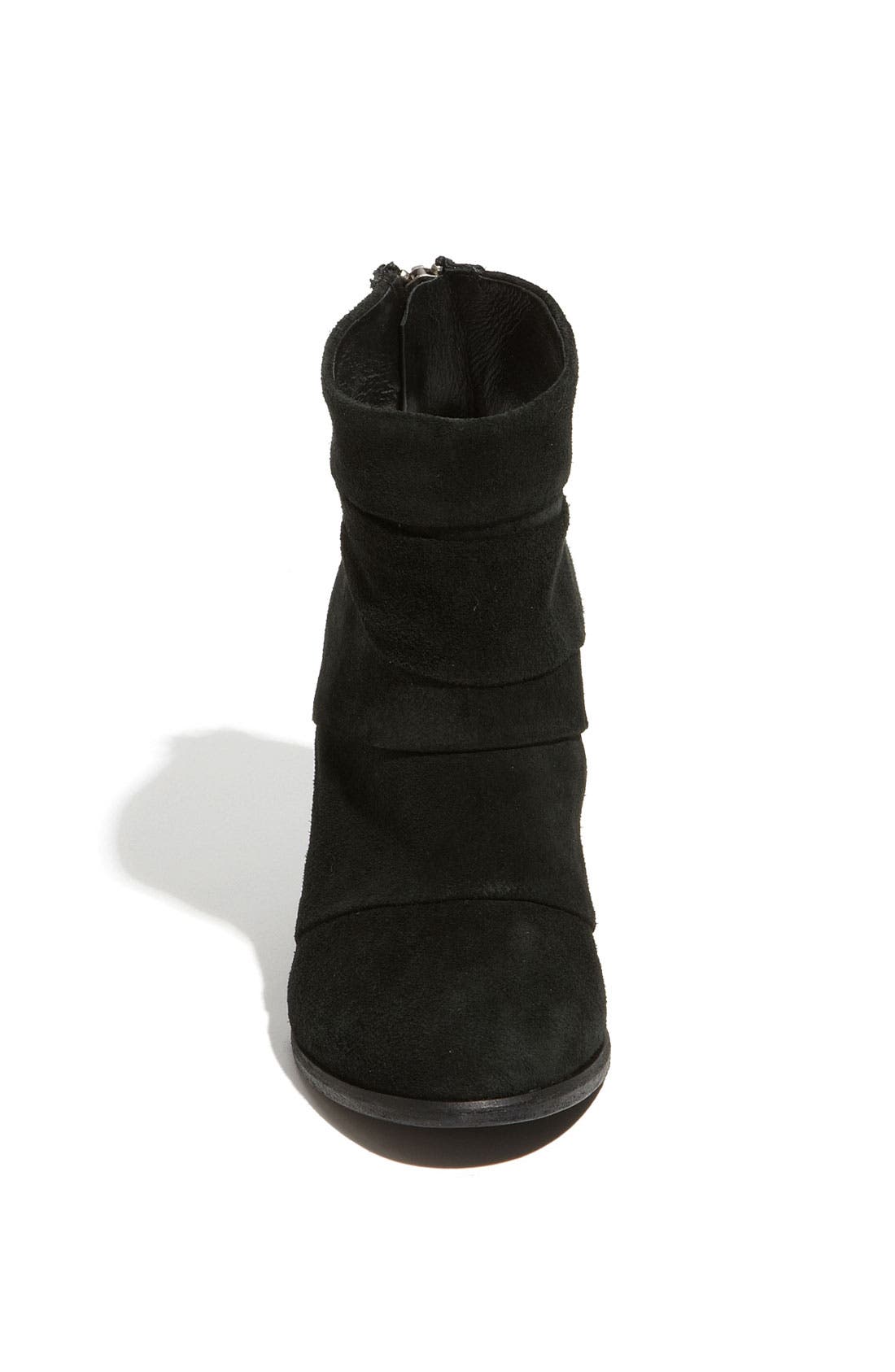 'Arrena' Bootie, Alternate, color, BLACK SUEDE