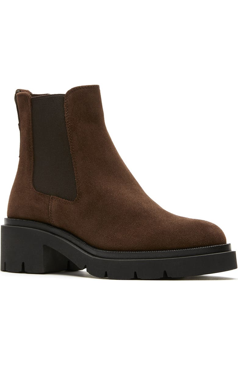 La Canadienne Waren City Dry<sup>™</sup> Waterproof Chelsea Boot, Main, color, Brunette Suede