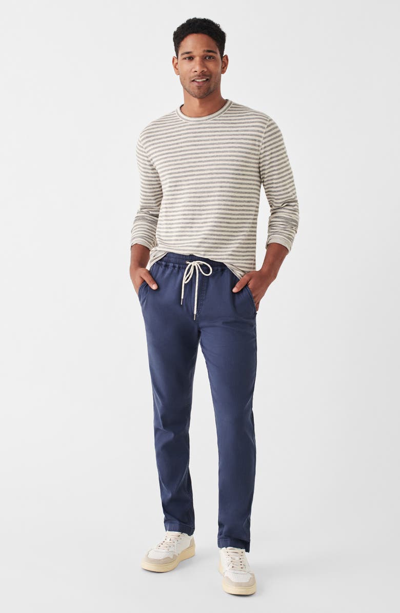 Faherty Cloud Stripe Reversible Long Sleeve T-Shirt, Alternate, color, 