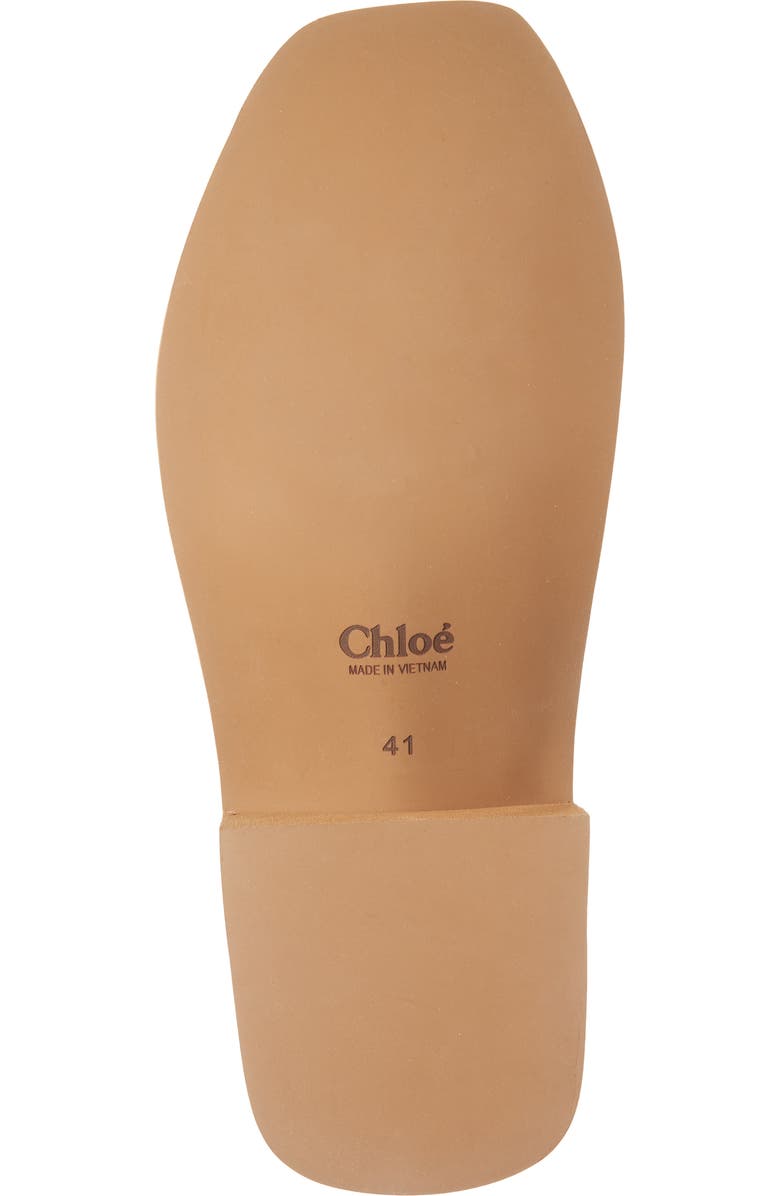 Chloé Woody Logo Slide Sandal, Alternate, color,