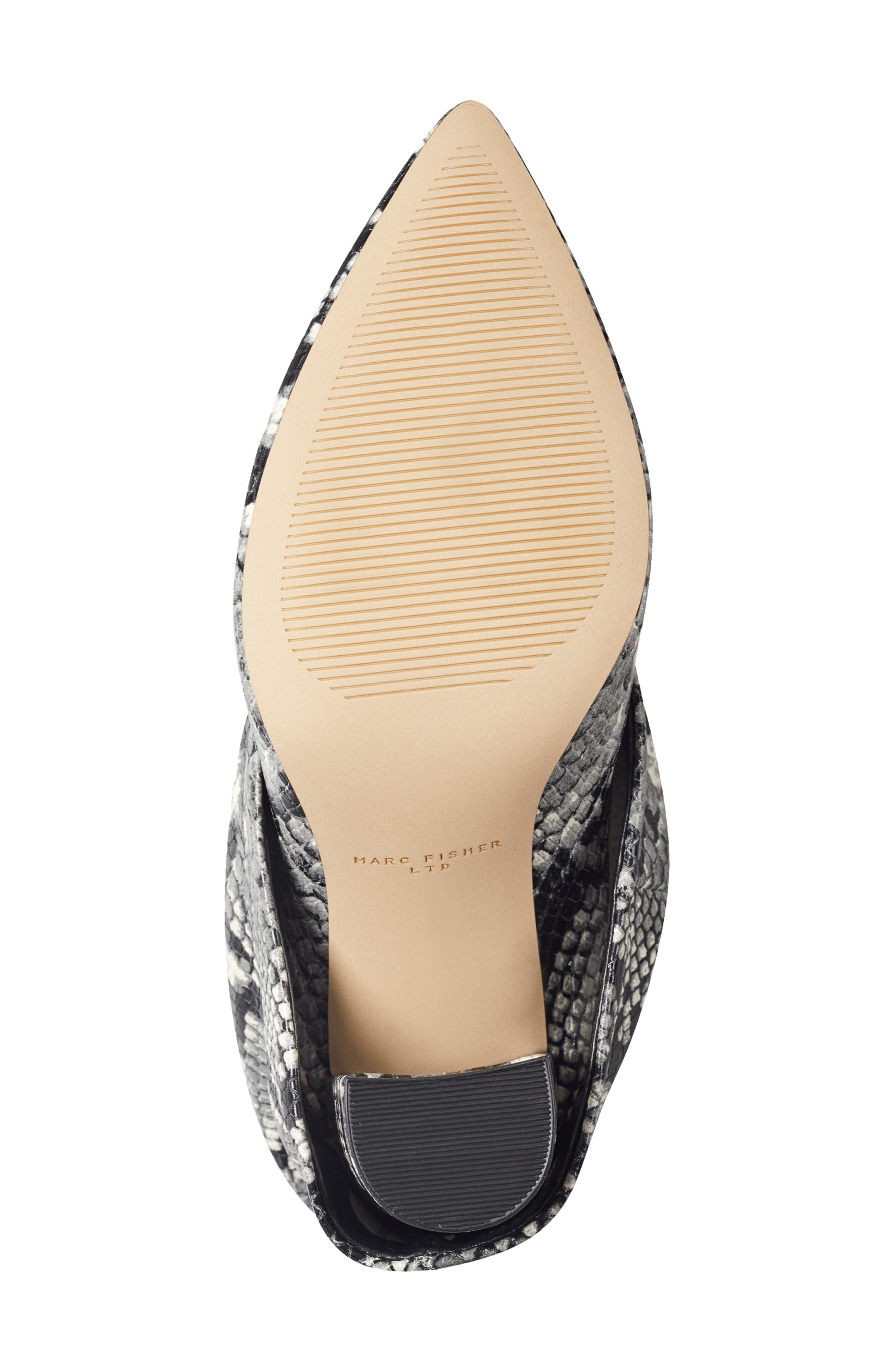 Marc Fisher LTD Lalita Foldover Shaft Pointed Toe Knee High Boot, Alternate, color, Light Natural 110